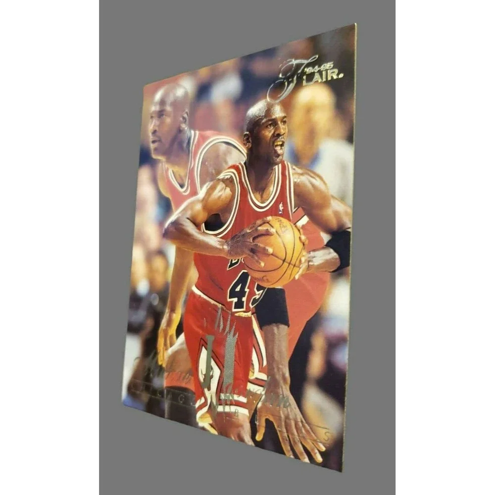 1994-95 Flair MICHAEL JORDAN NBA Basketball Trading Card 326 Chicago Bulls H.O.F
